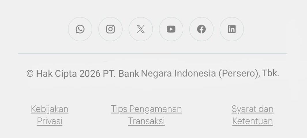 Footer BNI